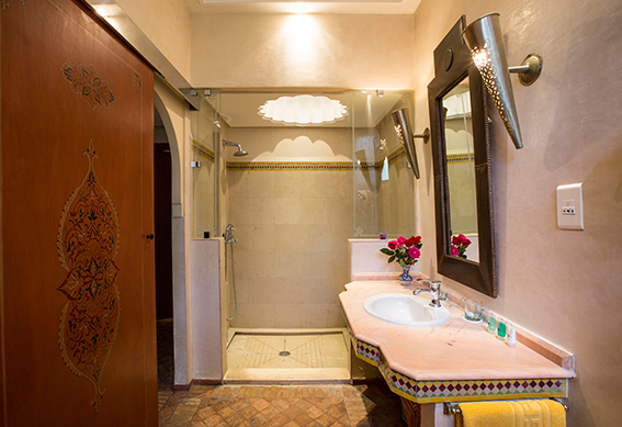 bungalow salle de bain marrakech