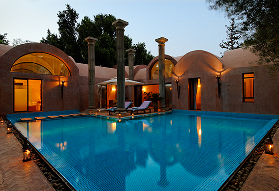 villa-romaine-piscine-marrakech
